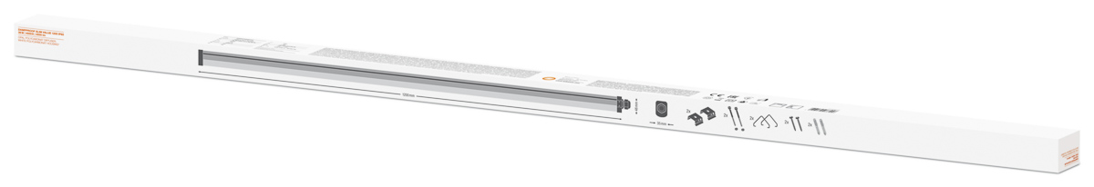 4058075066458 LEDVANCE 36 W LED Batten Light, 240V Single, 1 Lamp, 1.2 m Long, IP65
