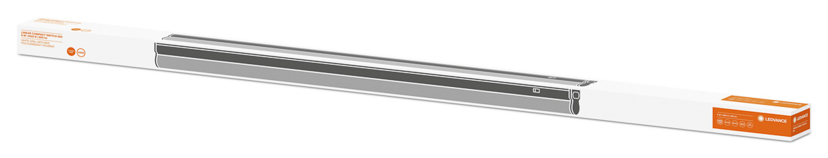 4058075106130 LEDVANCE 8 W LED Batten Light, 220V, 240 V Single, 1 Lamp, 573 mm Long, IP20