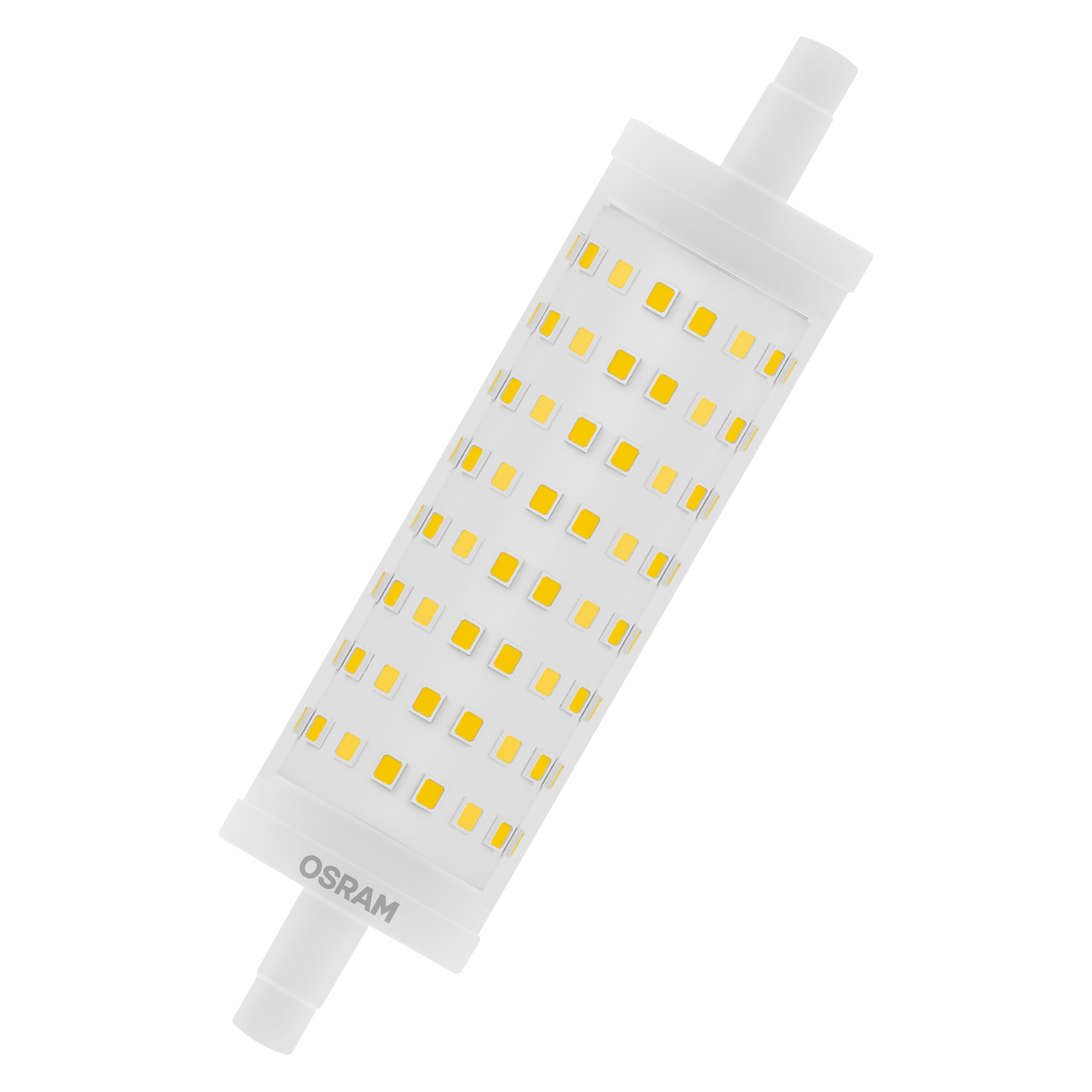 LEDVANCE 40580 R7S LED Bulbs, Warm White, Double Ended shape