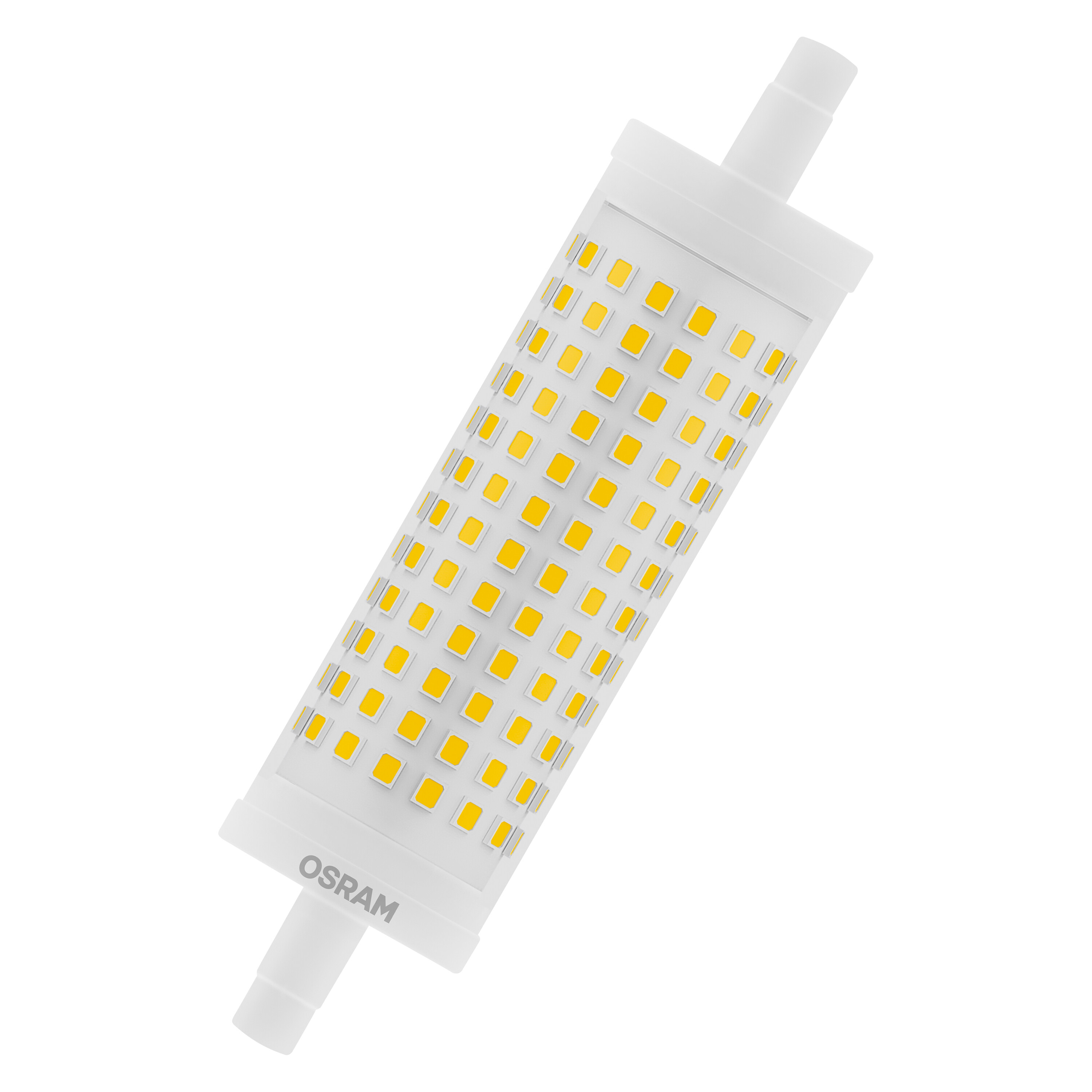 LEDVANCE 40580 R7S LED Bulbs, Warm White, Double Ended shape