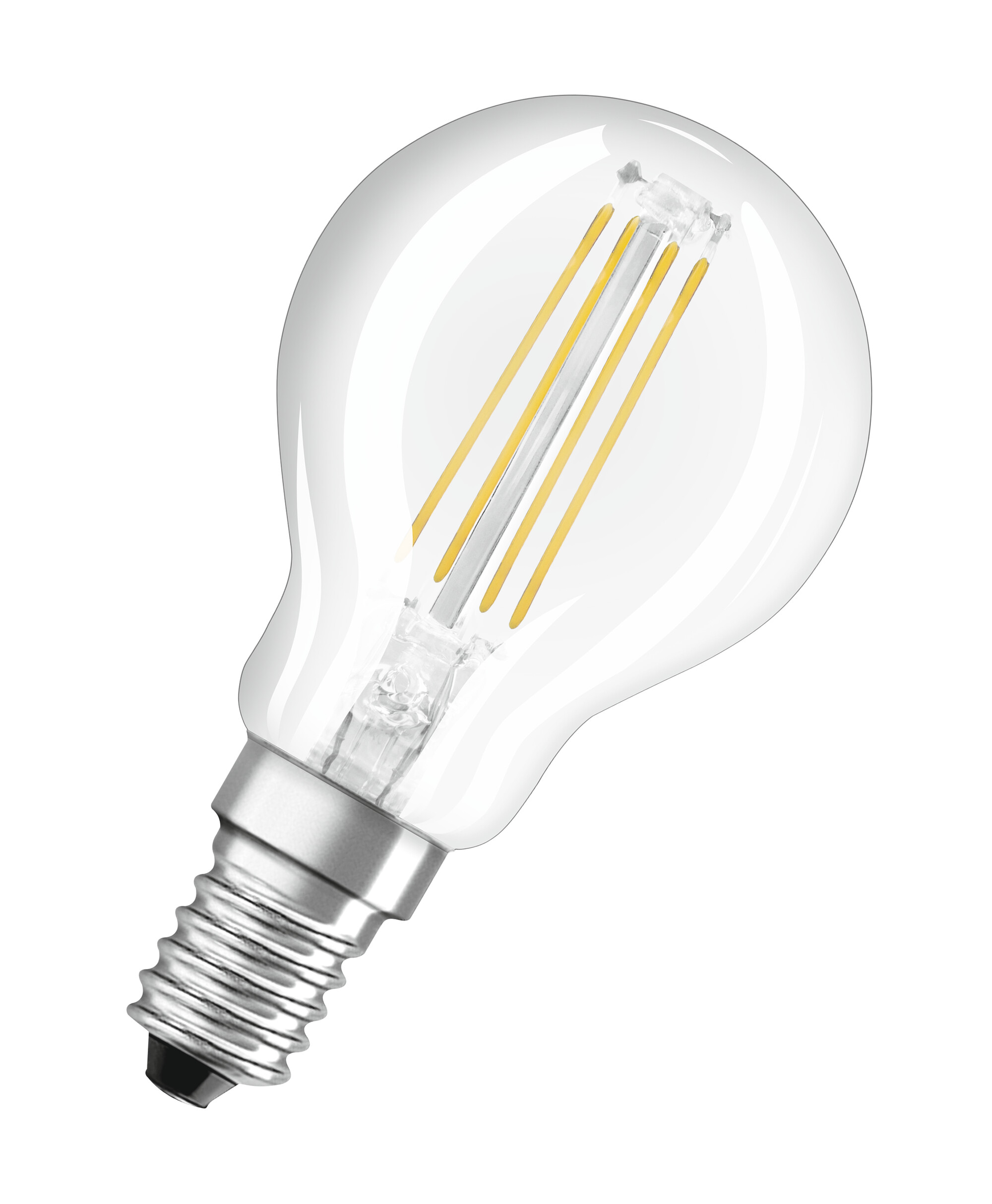 LEDVANCE LED Retrofit CLASSIC E14 LED Bulbs, Warm White, Pear shape