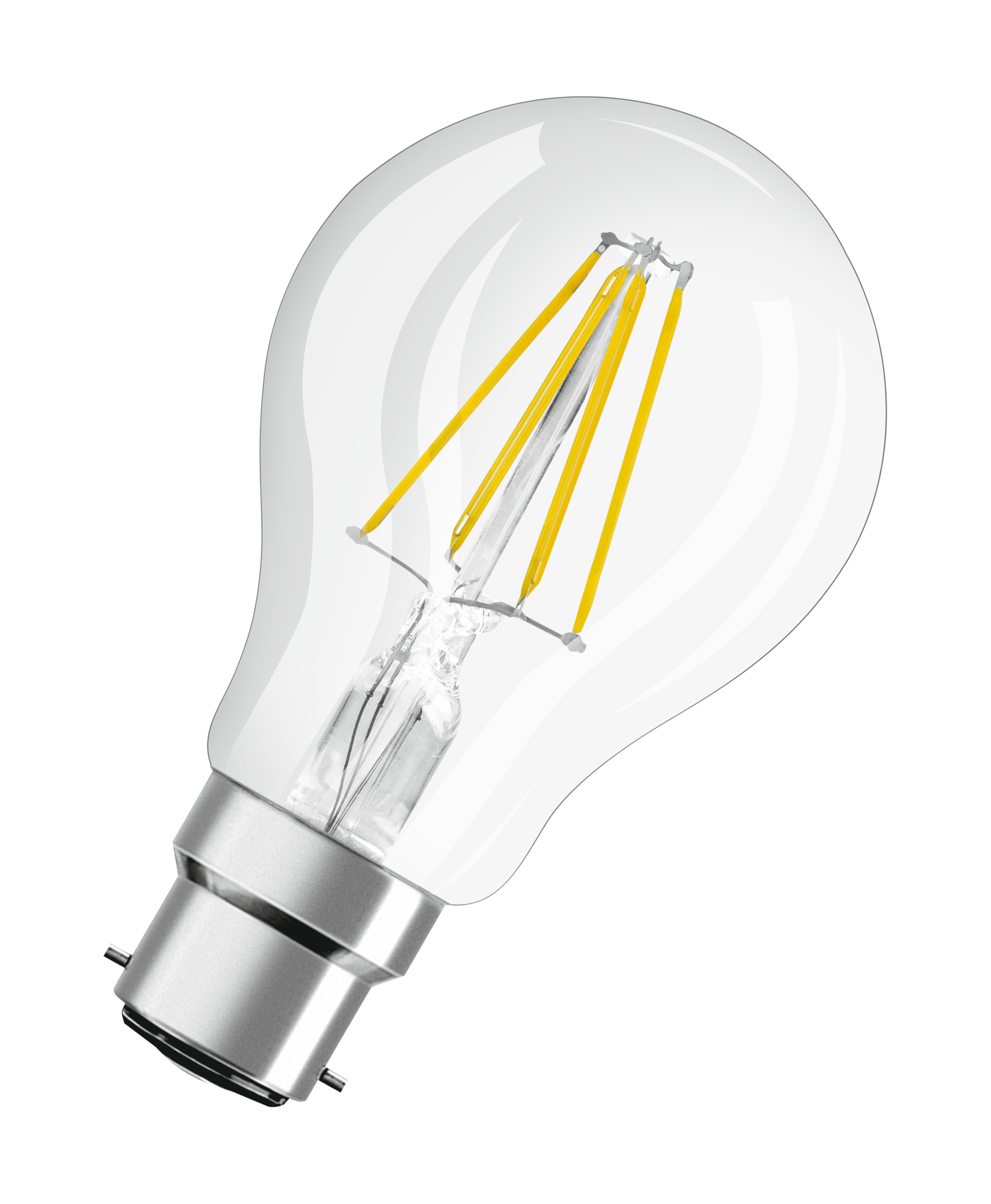 LEDVANCE 40580 B22D LED Bulbs, Cool White, Classic Bulb shape