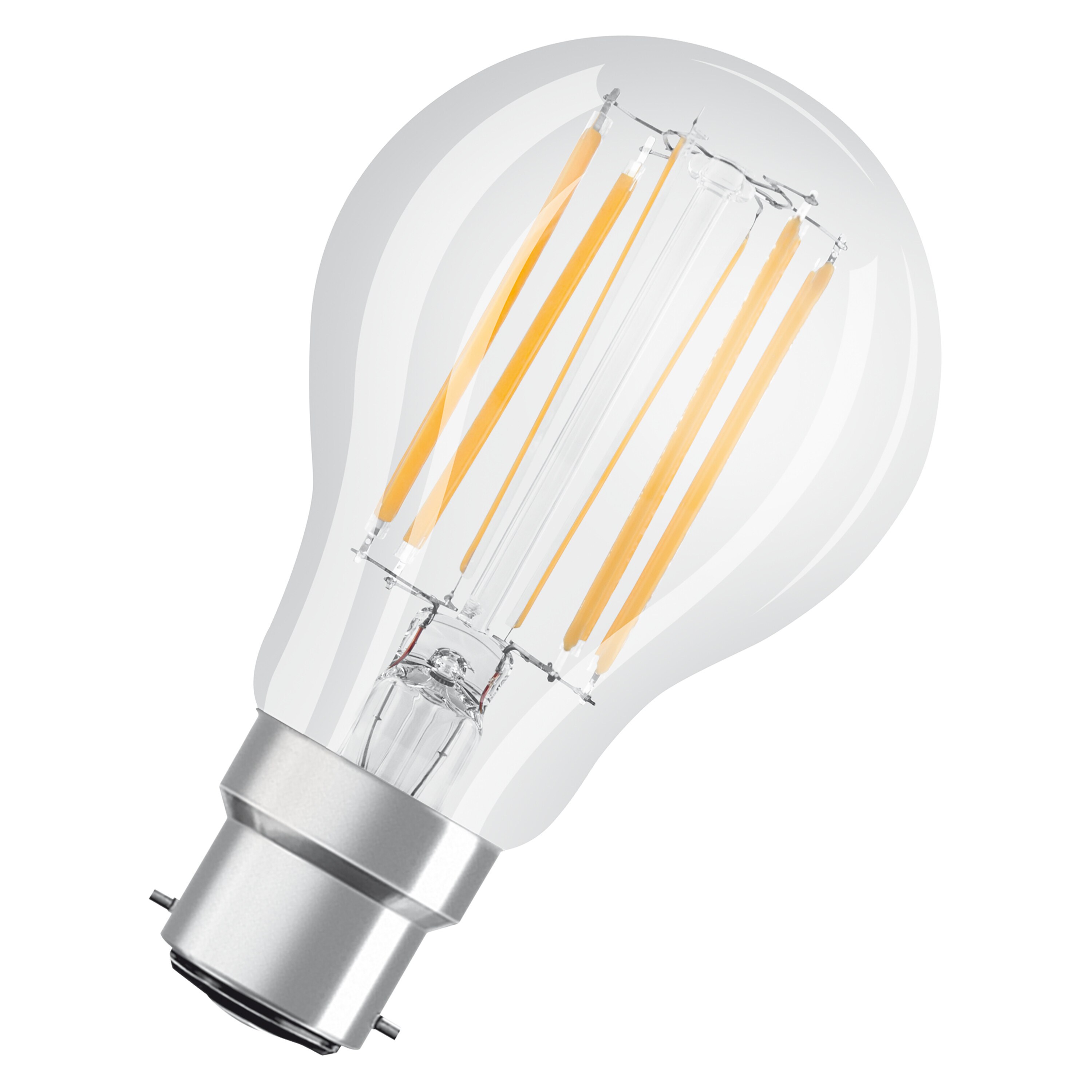 LEDVANCE 40580 B22D LED Bulbs, Cool White, Classic Bulb shape