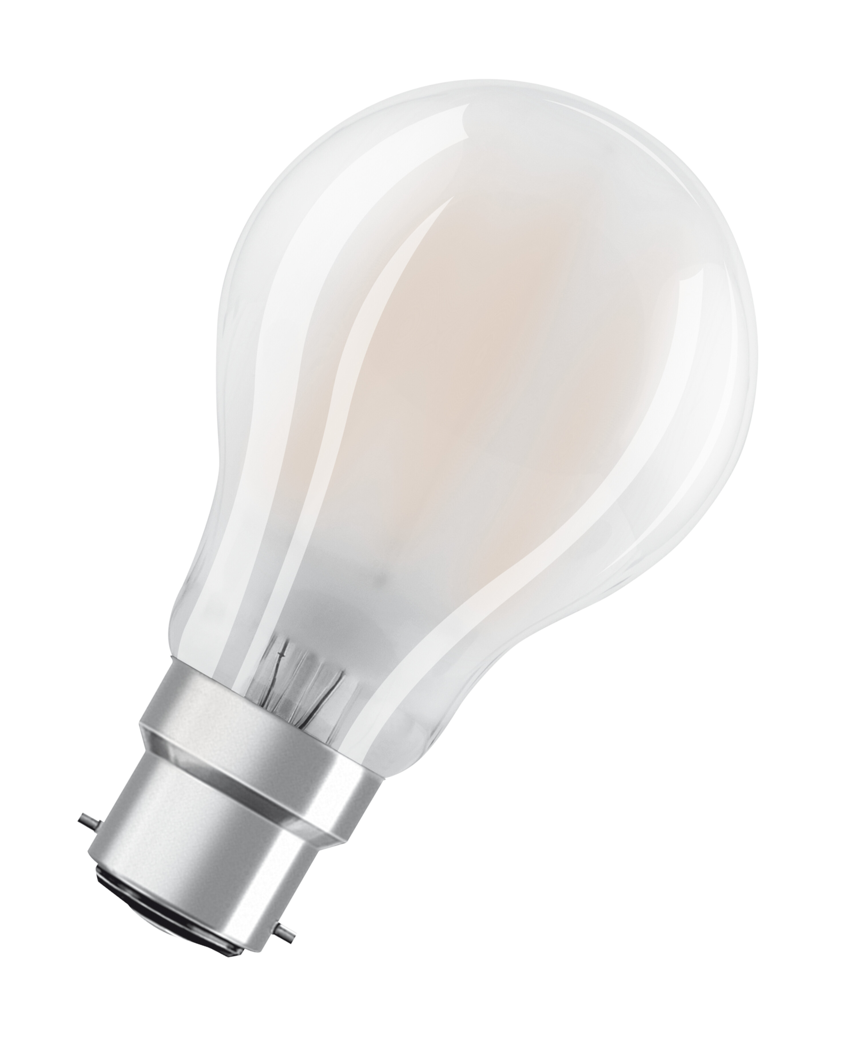 LEDVANCE 40580 B22D LED Bulbs, Cool White, Classic Bulb shape