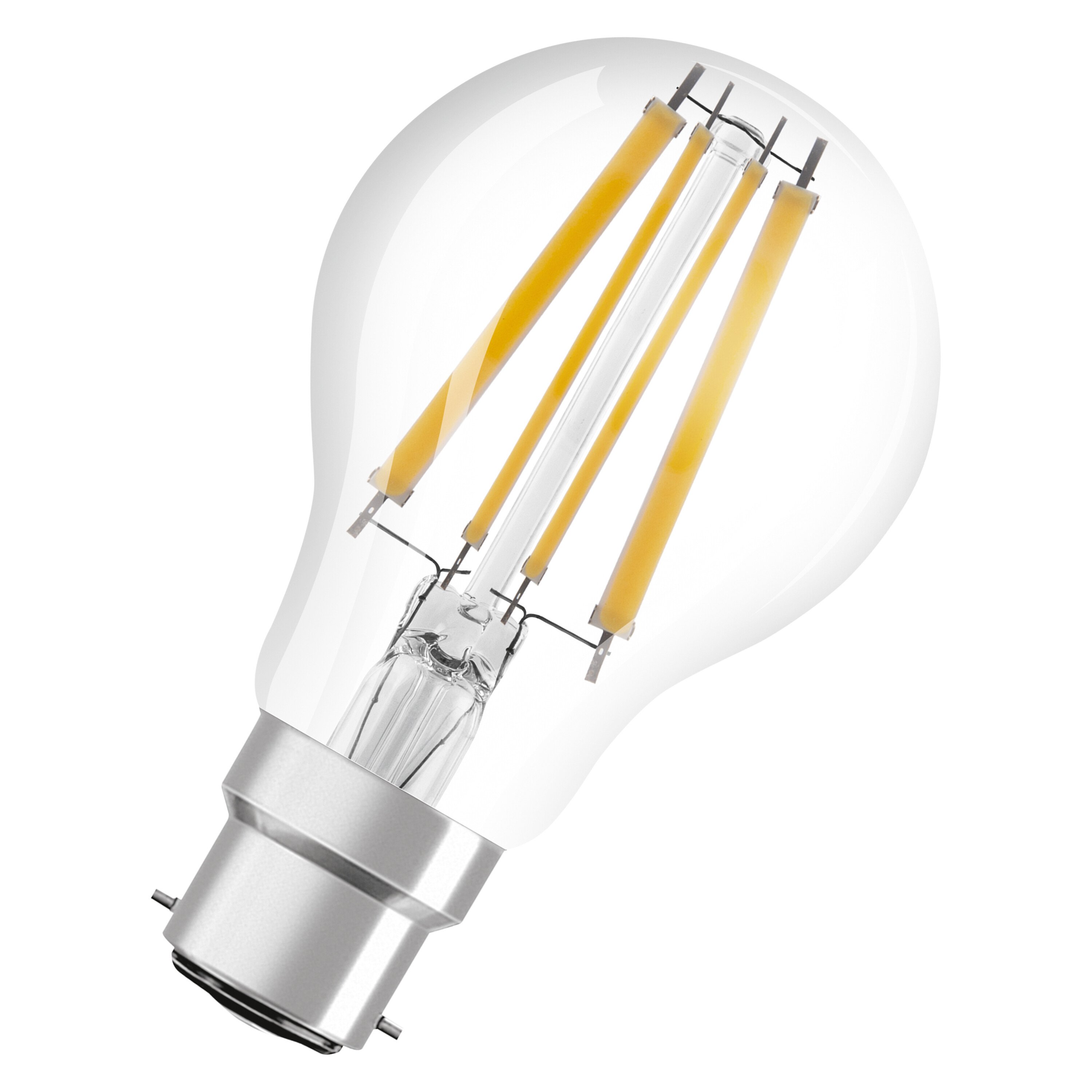 LEDVANCE 40580 B22D LED Bulbs, Cool White, Classic Bulb shape