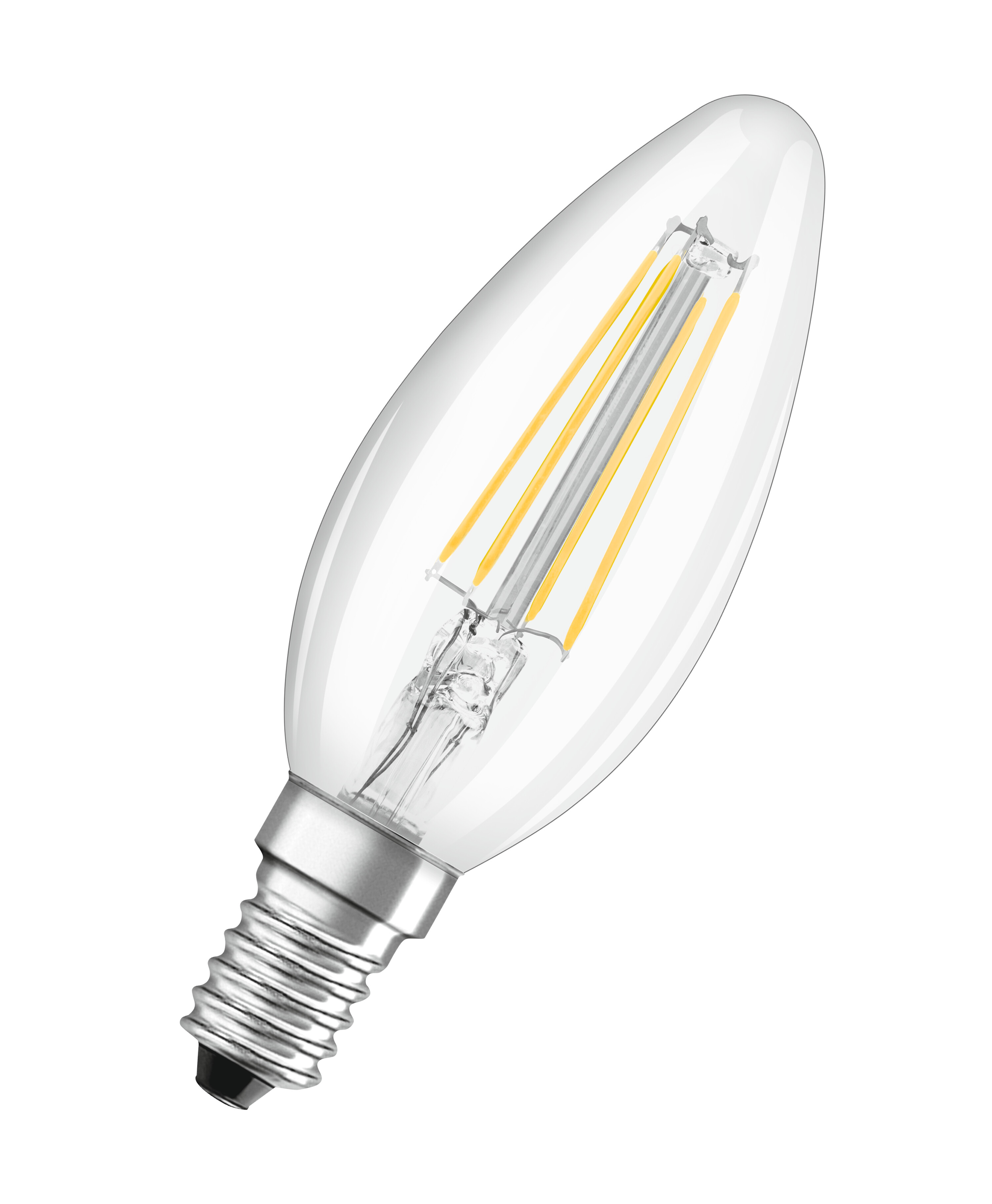 LEDVANCE LED Superstar Plus Classic E14 LED Bulbs, Cool White, Mini Candle shape