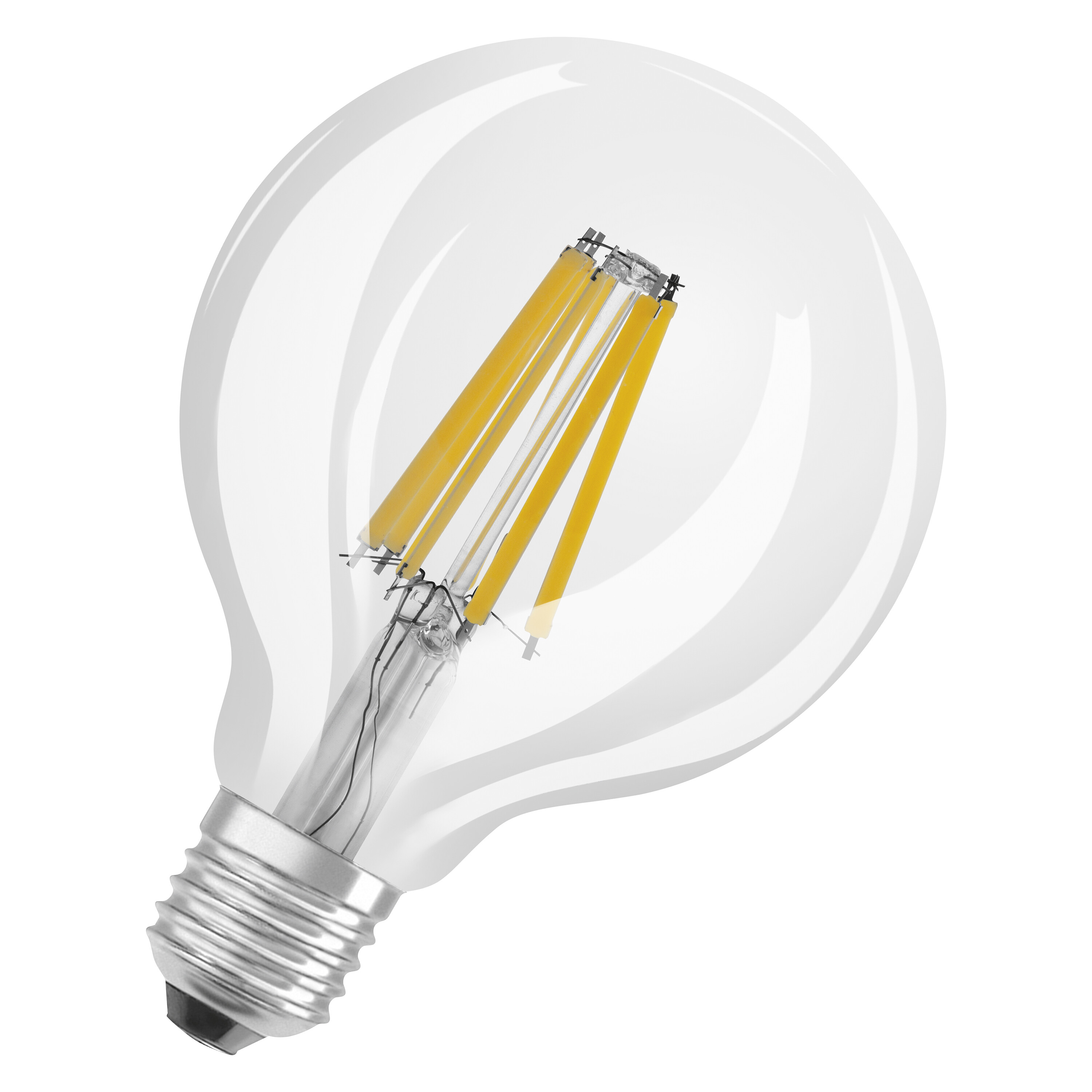LEDVANCE LED Superstar Plus Classic E27 LED Bulbs, Warm White, Ball shape