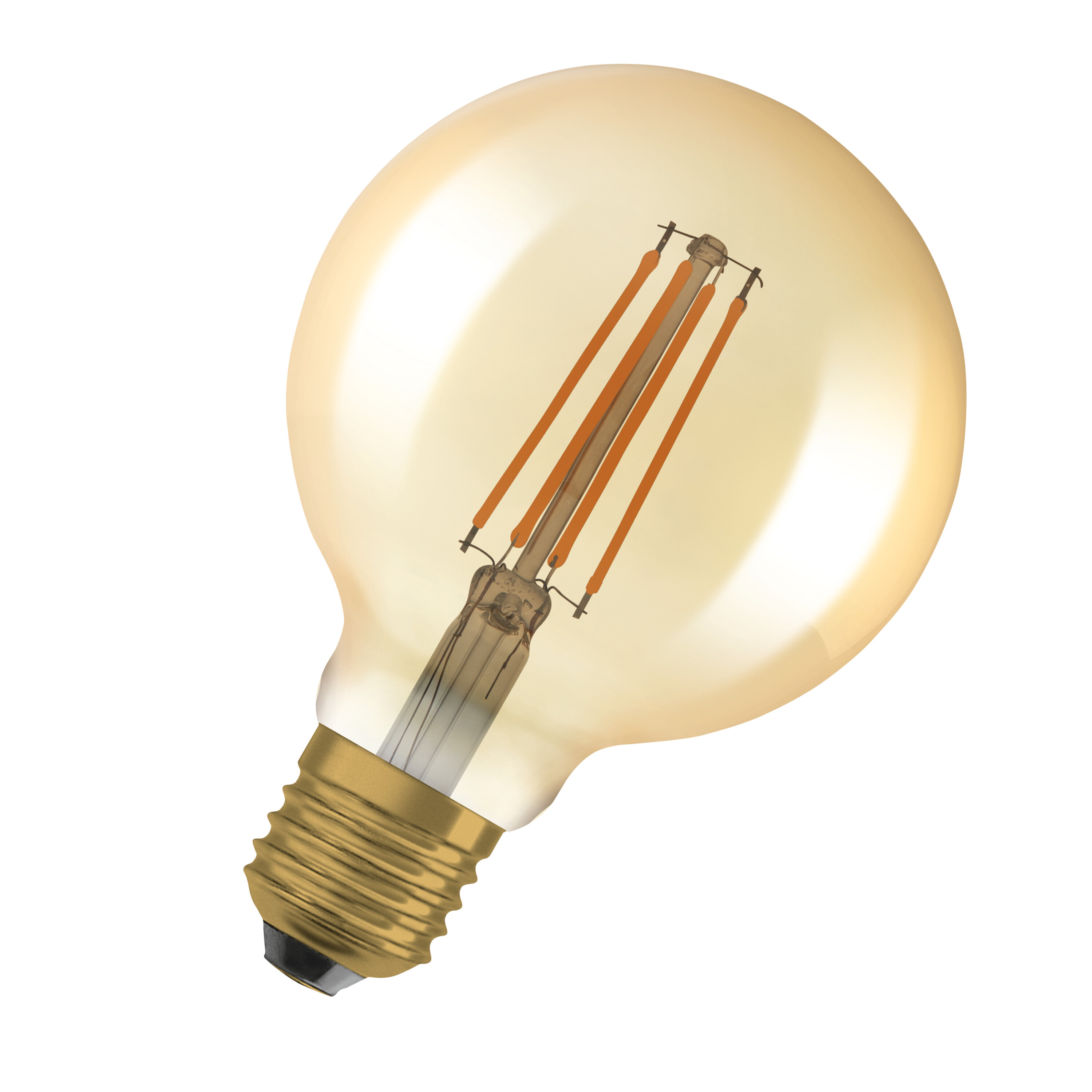 LEDVANCE Vintage 1906 E27 LED Bulbs, Warm White, Ball shape