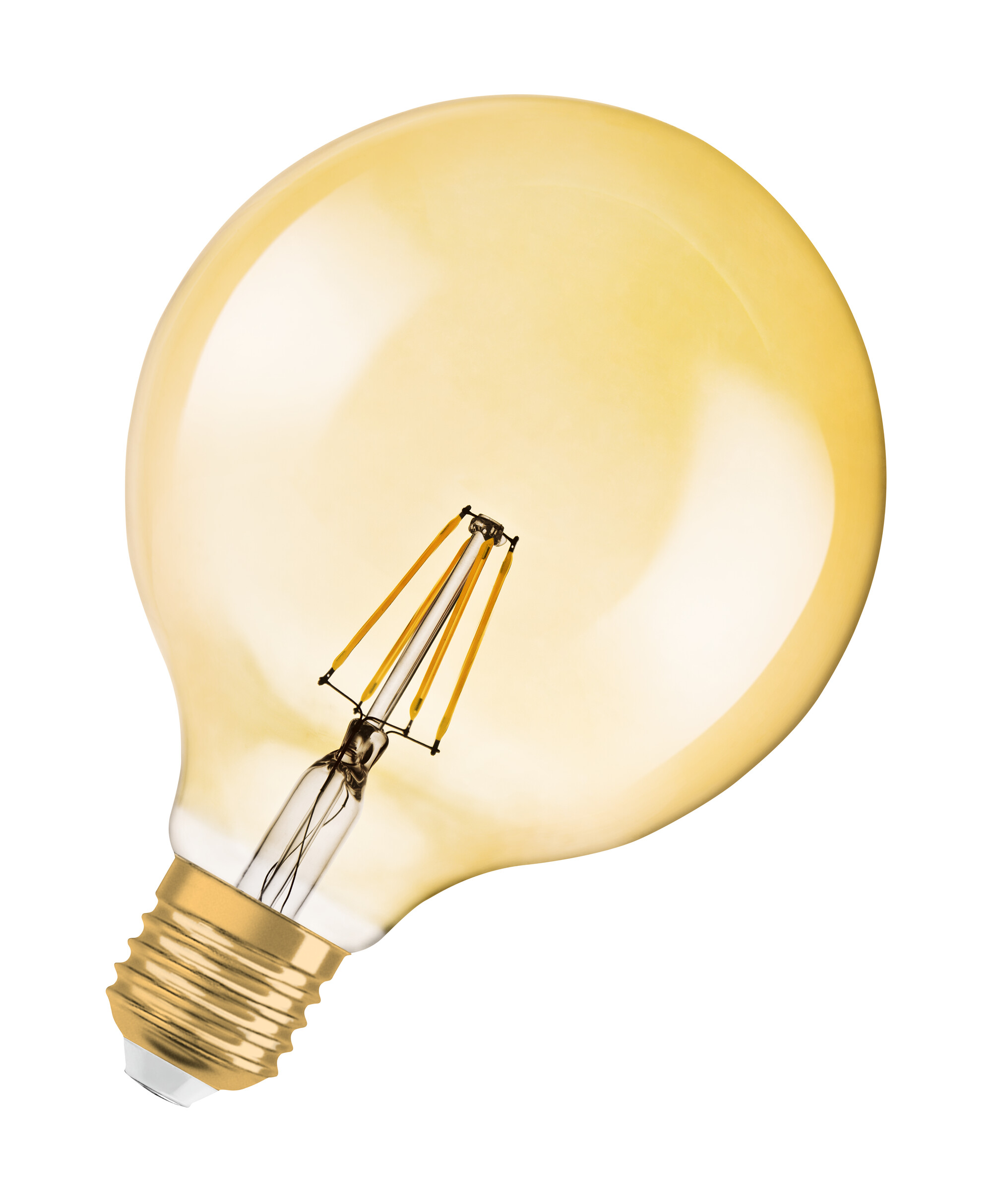 LEDVANCE Vintage 1906 LED E27 LED Bulbs, Warm White, Ball shape