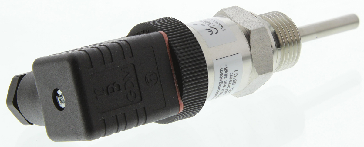 Electrotherm PT100 RTD Sensor 6 mm Dia, 50 mm Long, F0.3 200 °C Max