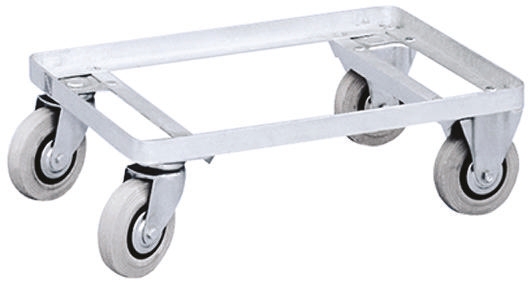 Zarges Aluminium Dolly, 150 kg Load, 600mm W x 800 mm L