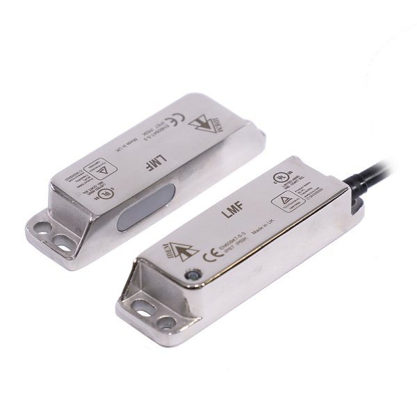 IDEM LMF Series RFID Interlock Switch, Polyester, Stainless Steel Housing, 2 NC/1 NO, M12