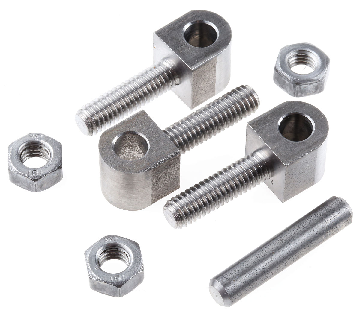 Pinet Steel Steel Block, Bolt-On Fixing, 36 mm x 12 mm x 12 mm