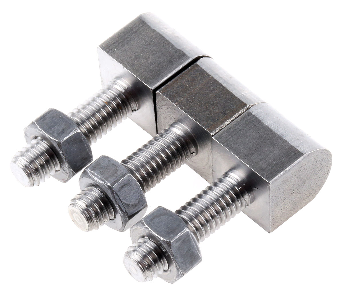 407-7256 Pinet Steel Steel Block, Bolt-On Fixing, 36 mm x 12 mm x 12 mm