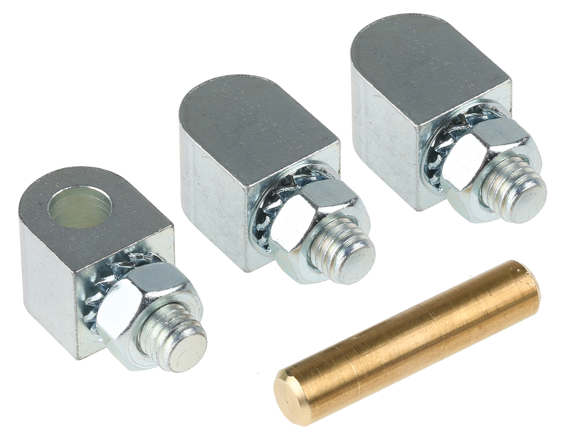 Pinet Steel Steel Block, Bolt-On Fixing, 49 mm x 16 mm x 16 mm