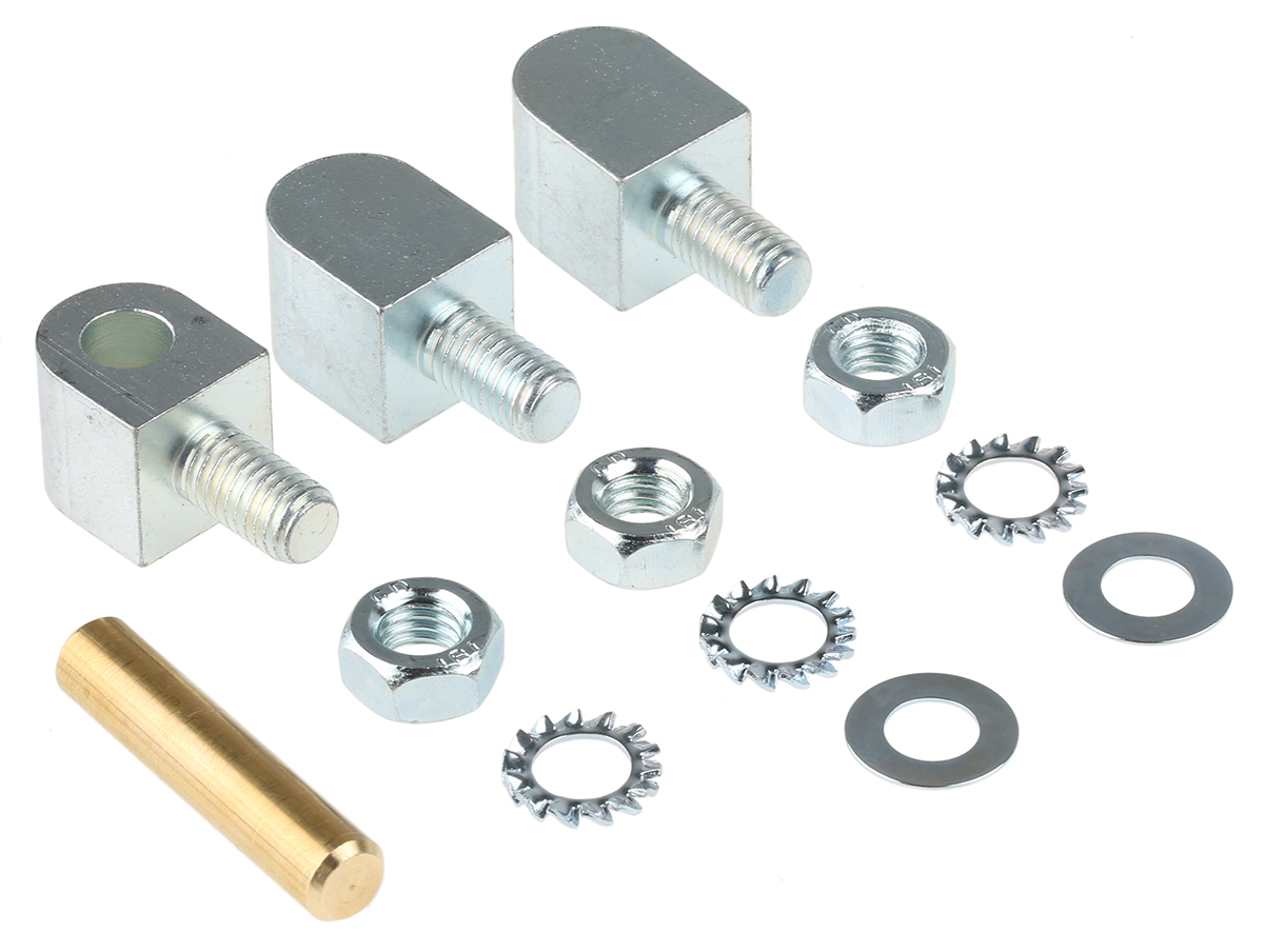 407-7278 Pinet Steel Steel Block, Bolt-On Fixing, 49 mm x 16 mm x 16 mm