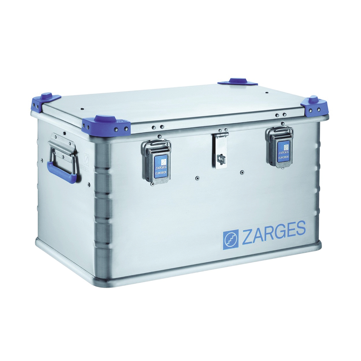 Zarges EUROBOX Metal Waterproof Watertight Transit Case, 400 mm 600 mm 340 mm
