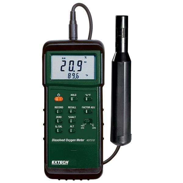 Extech 407510 Battery Operated Data logger Module Data Logger, RS232