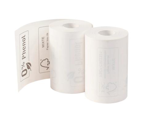 Exacompta White Plain Thermal Paper Roll