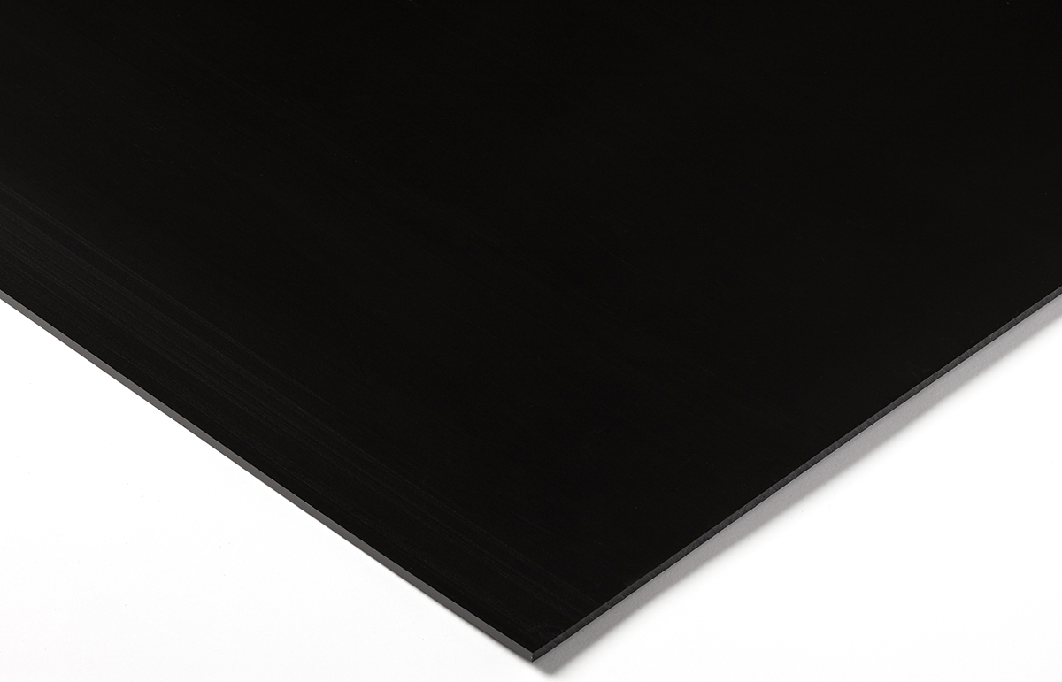 RS PRO Black High Density Polyethylene Plastic Sheet, 1 m x 500mm x 15 mm