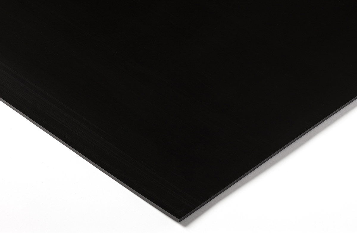 RS PRO Black High Density Polyethylene Plastic Sheet, 500 mm x 500mm x 25 mm