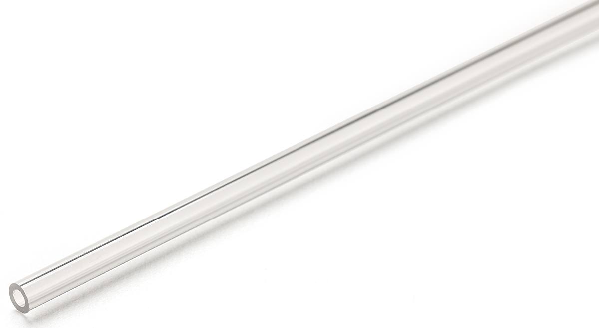 RS PRO Clear Acrylic Round Acrylic Tube, 1 m x 22 mm OD x 16 mm ID