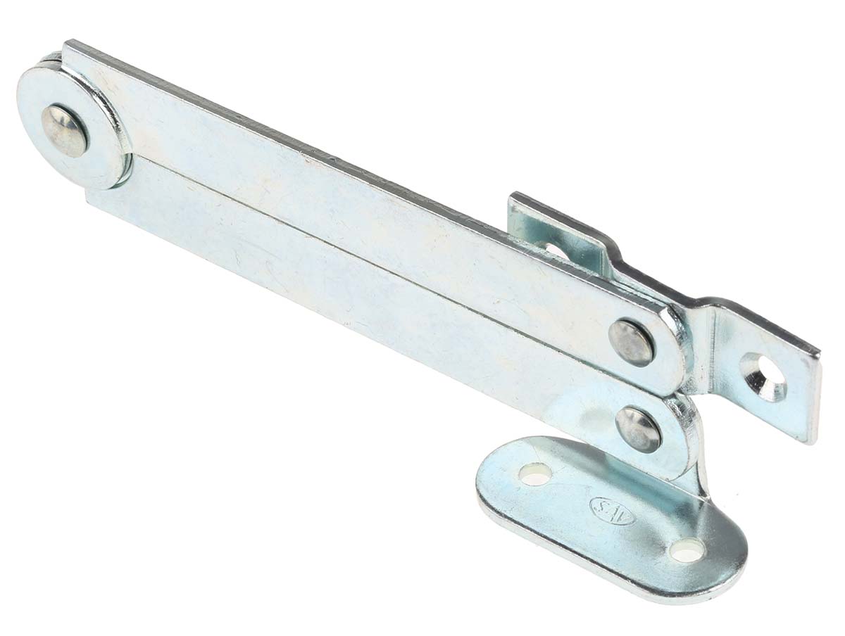 Savigny Right Handed Zinc Plated Steel Lid Stay, 100 mm