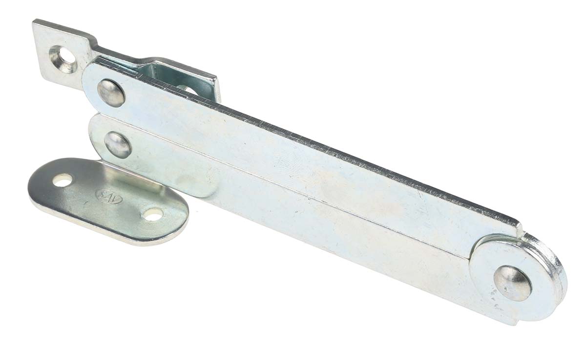 Savigny Left Handed Zinc Plated Steel Lid Stay, 100 mm