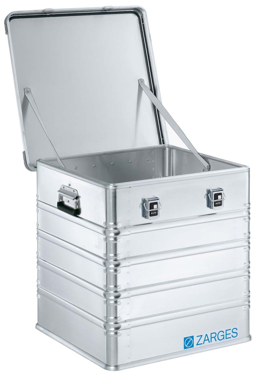 40836 Zarges K 470 Metal Waterproof Watertight Transit Case, 600 mm 600 mm 610 mm