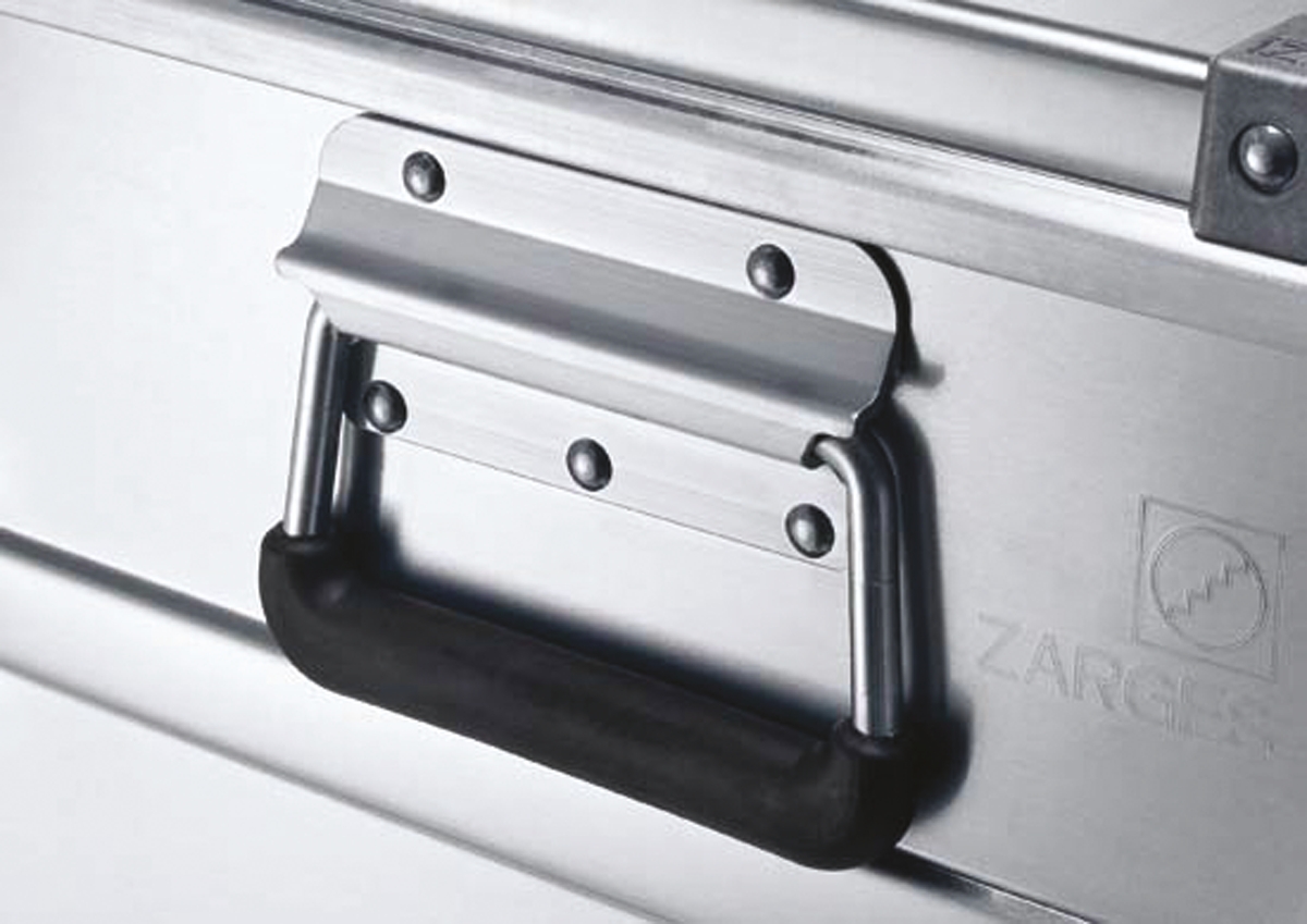 40841 Zarges K 470 Metal Waterproof Watertight Transit Case, 510 mm 740 mm 410 mm