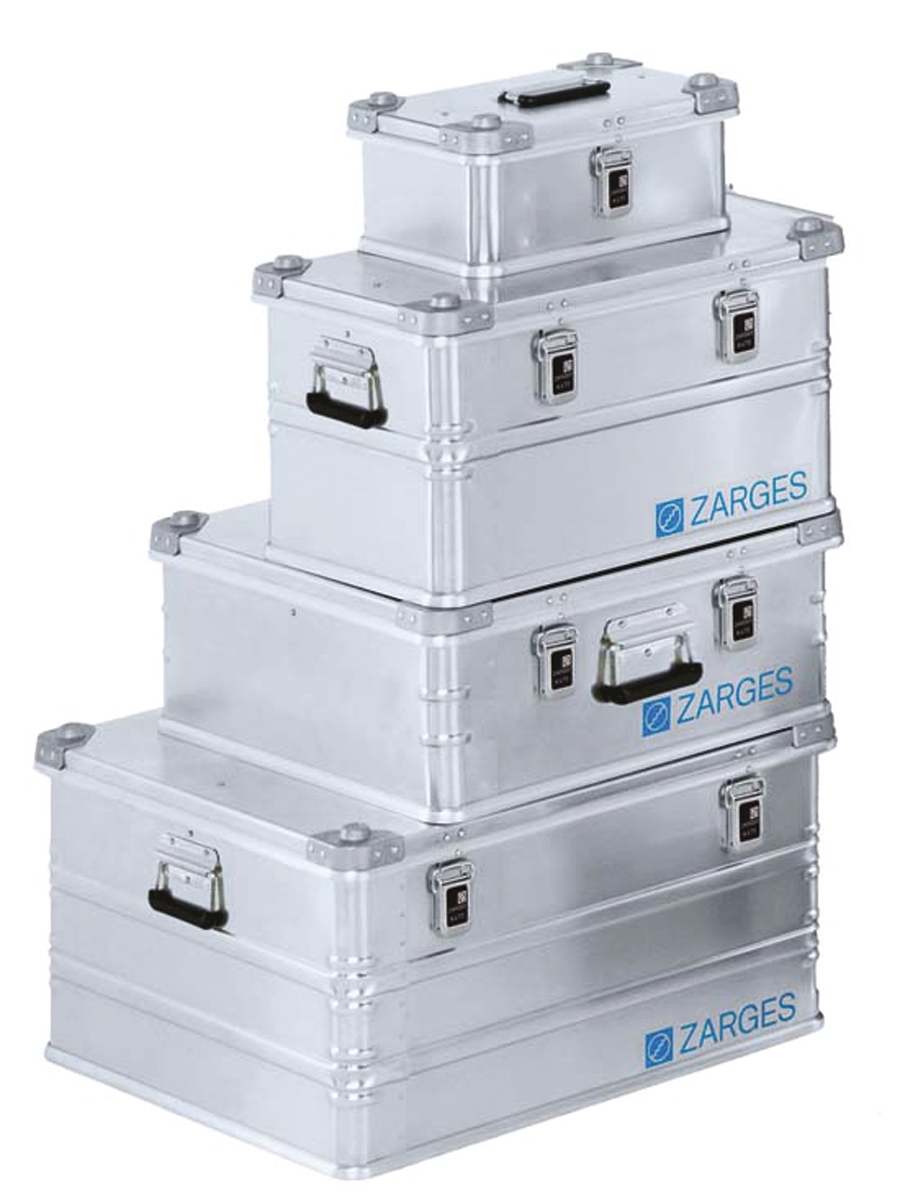 40842 Zarges K 470 Metal Waterproof Watertight Transit Case, 690 mm 740 mm 370 mm