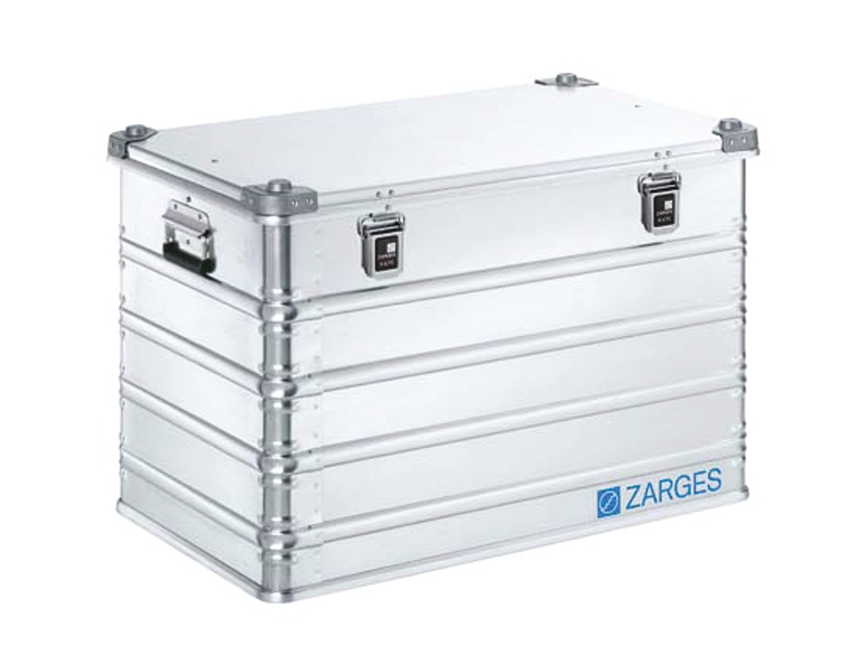 Zarges K 470 Metal Waterproof Watertight Transit Case, 530 mm 830 mm 550 mm