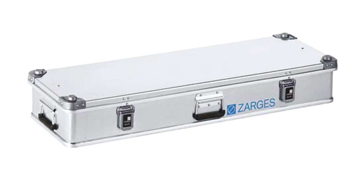 Zarges K 470 Metal Waterproof Watertight Transit Case, 400 mm 1.2 m 180 mm