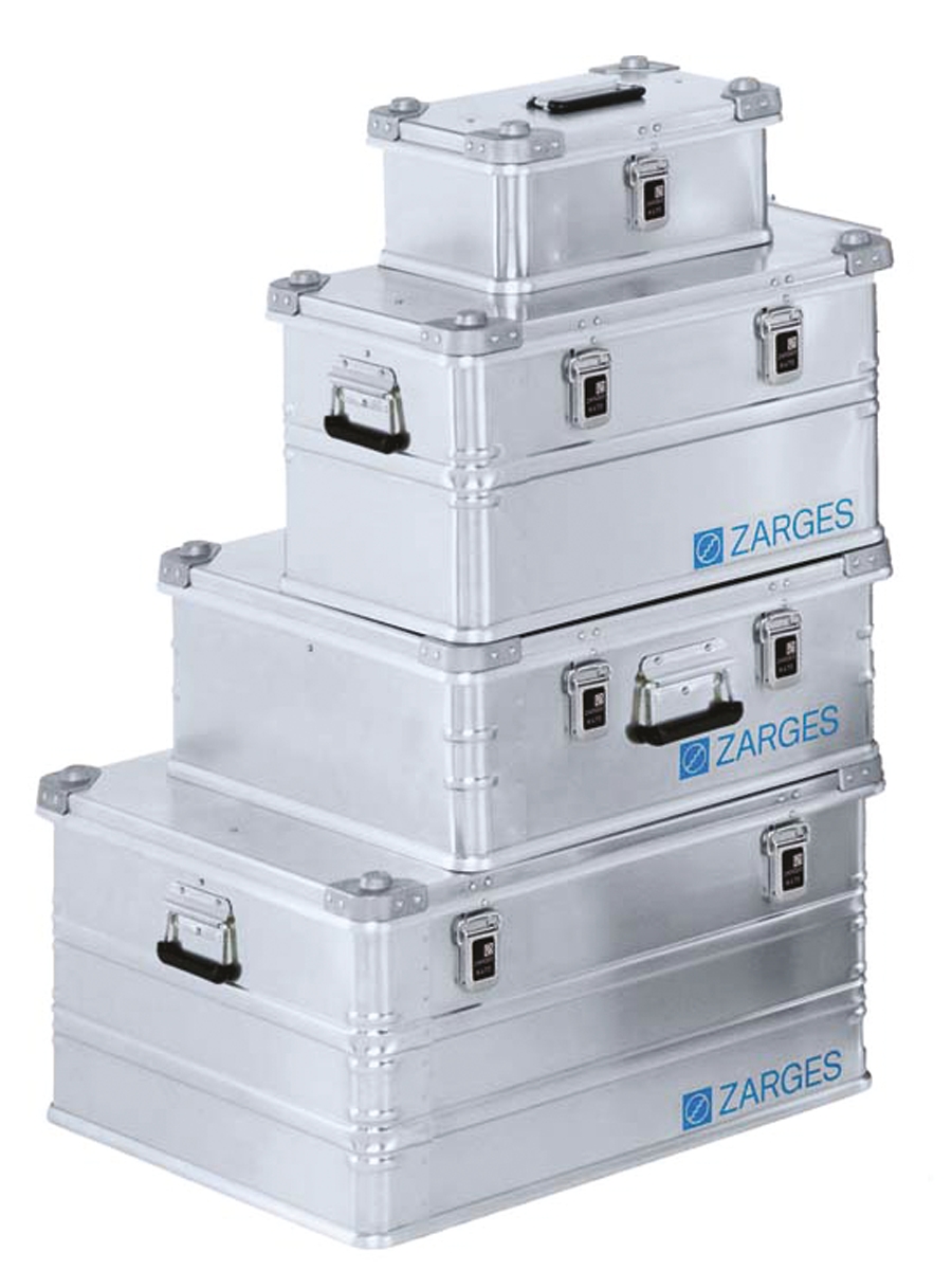 40847 Zarges K 470 Metal Waterproof Watertight Transit Case, 400 mm 1.2 m 180 mm