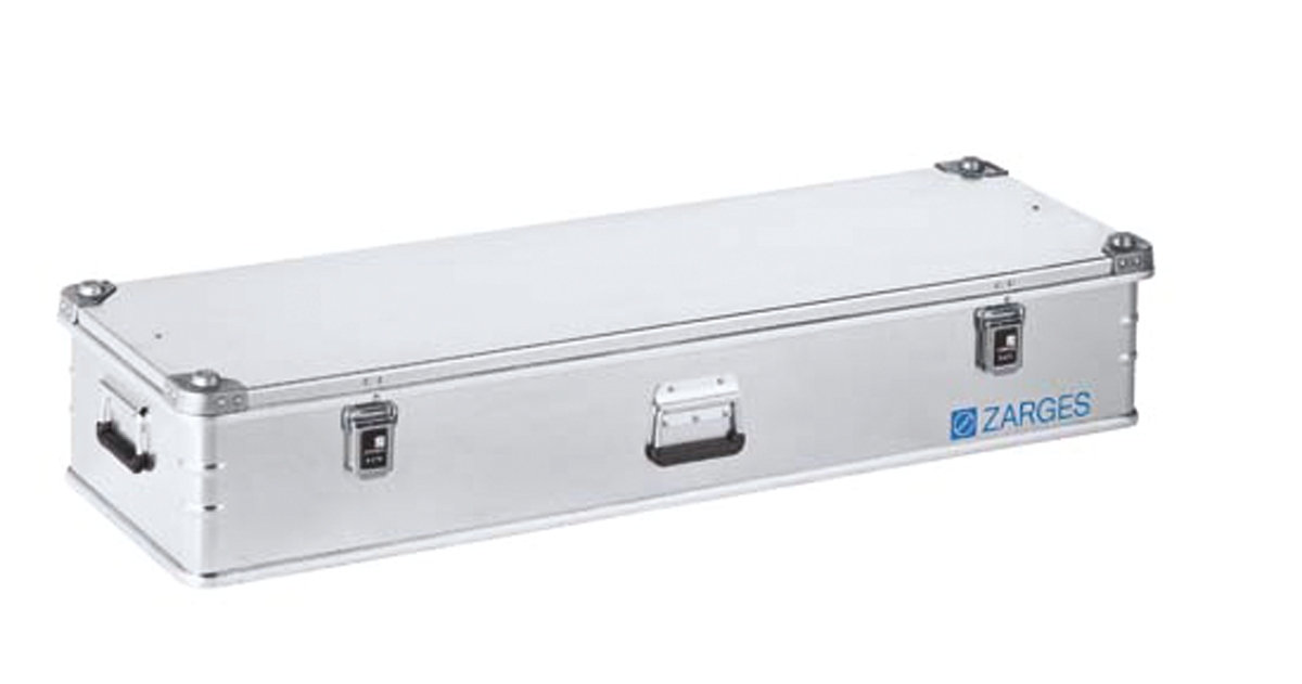 Zarges K 470 Metal Waterproof Watertight Transit Case, 450 mm 1.4 m 250 mm