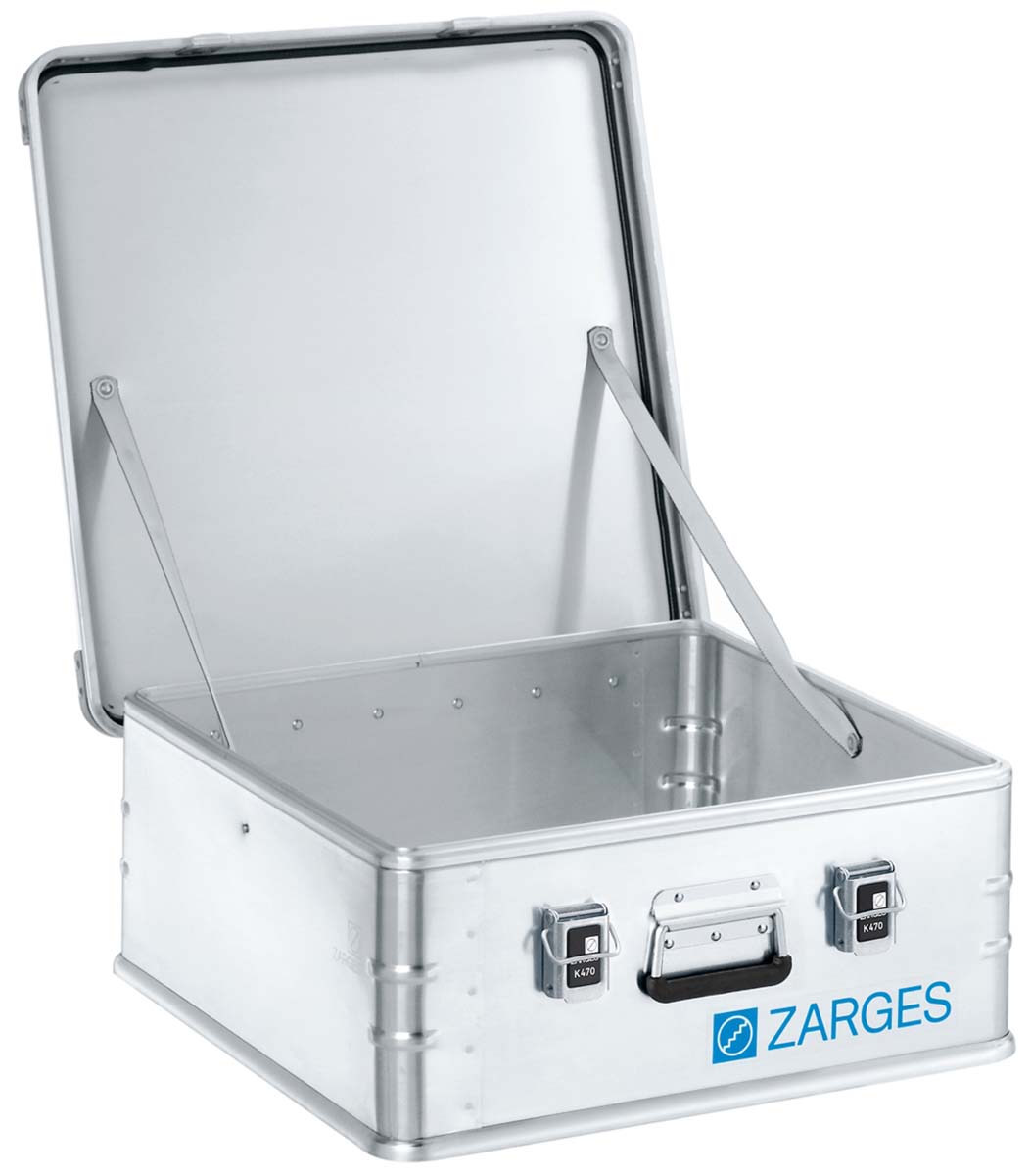 40849 Zarges K 470 Metal Waterproof Watertight Transit Case, 600 mm 600 mm 250 mm