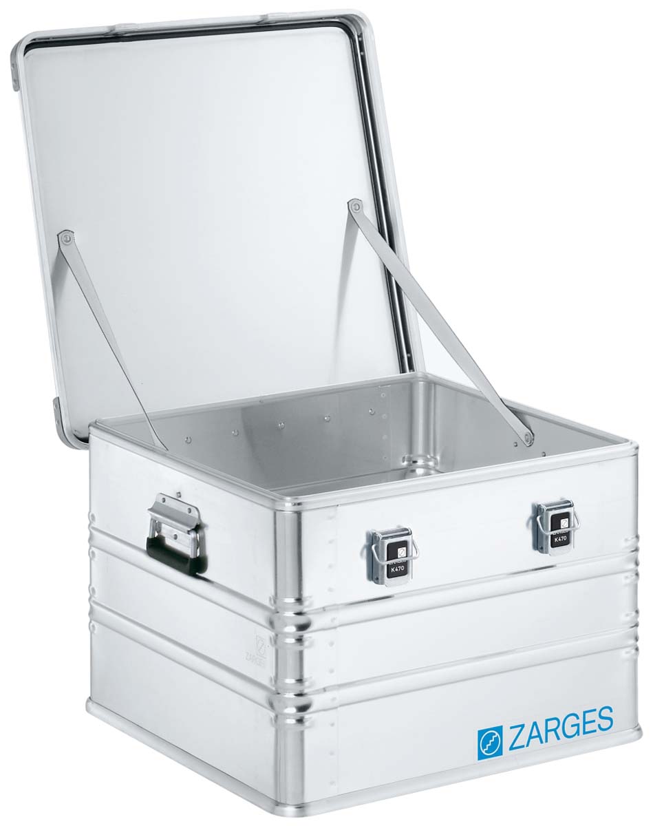 40859 Zarges K 470 Metal Waterproof Watertight Transit Case, 600 mm 600 mm 410 mm