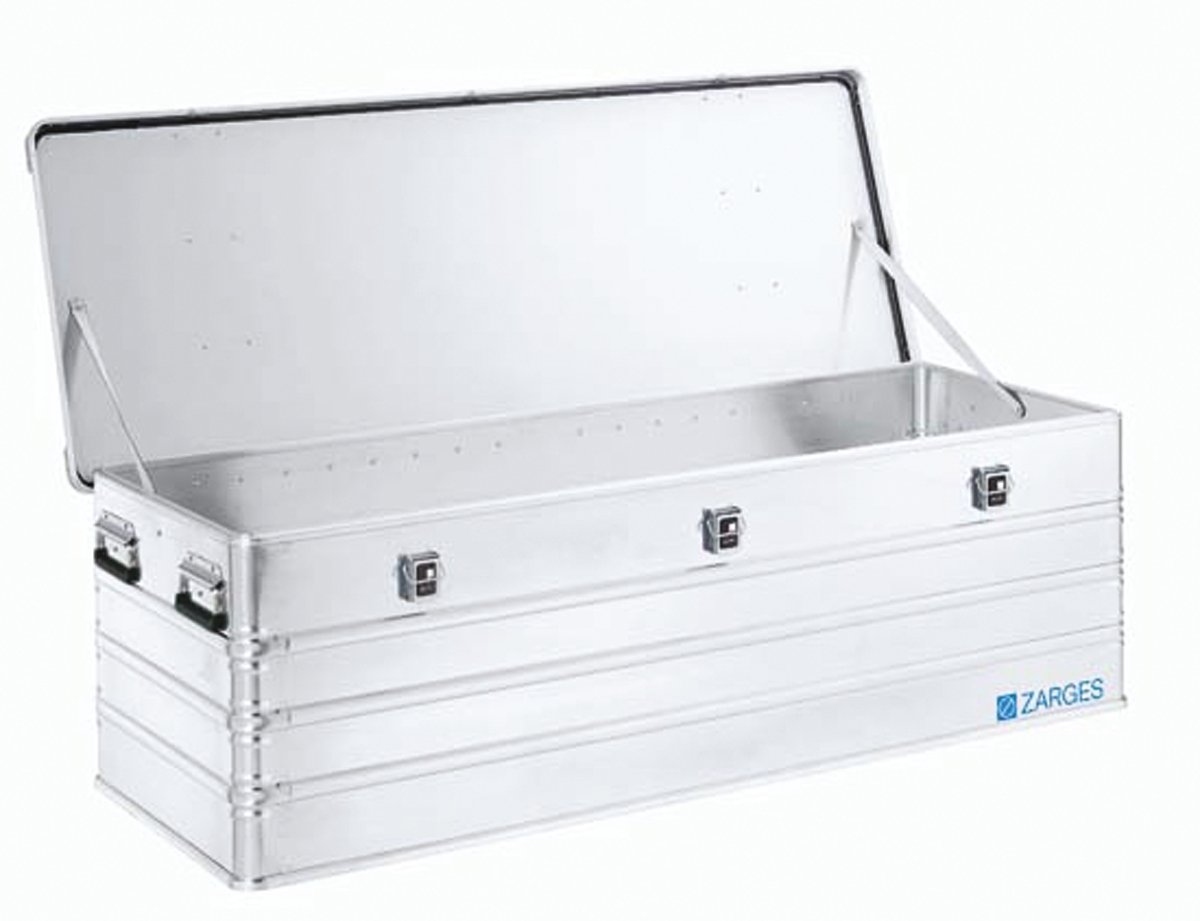 40875 Zarges K 470 Metal Waterproof Watertight Transit Case, 600 mm 1600 mm 495 mm