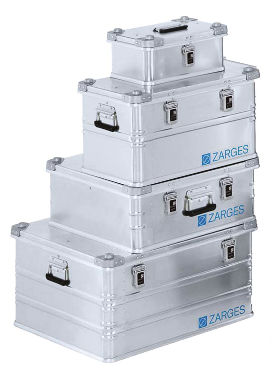 40876 Zarges K 470 Metal Waterproof Watertight Transit Case, 800 mm 1.7 m 700 mm