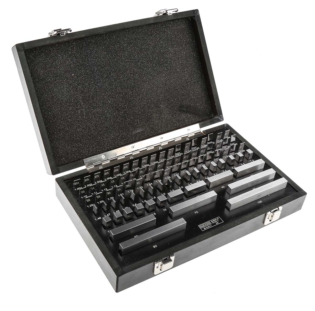 RS PRO Gauge Block Set Steel Metric, 87 piece