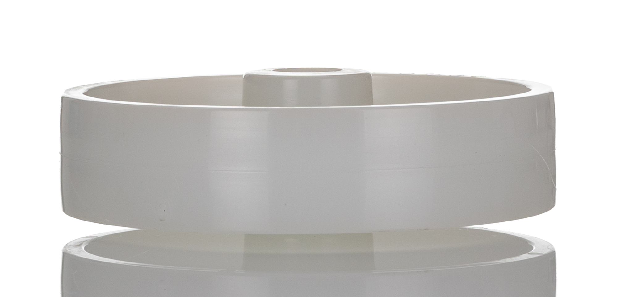 4093 LAG White Polyamide Trolley Wheel, 250 kg