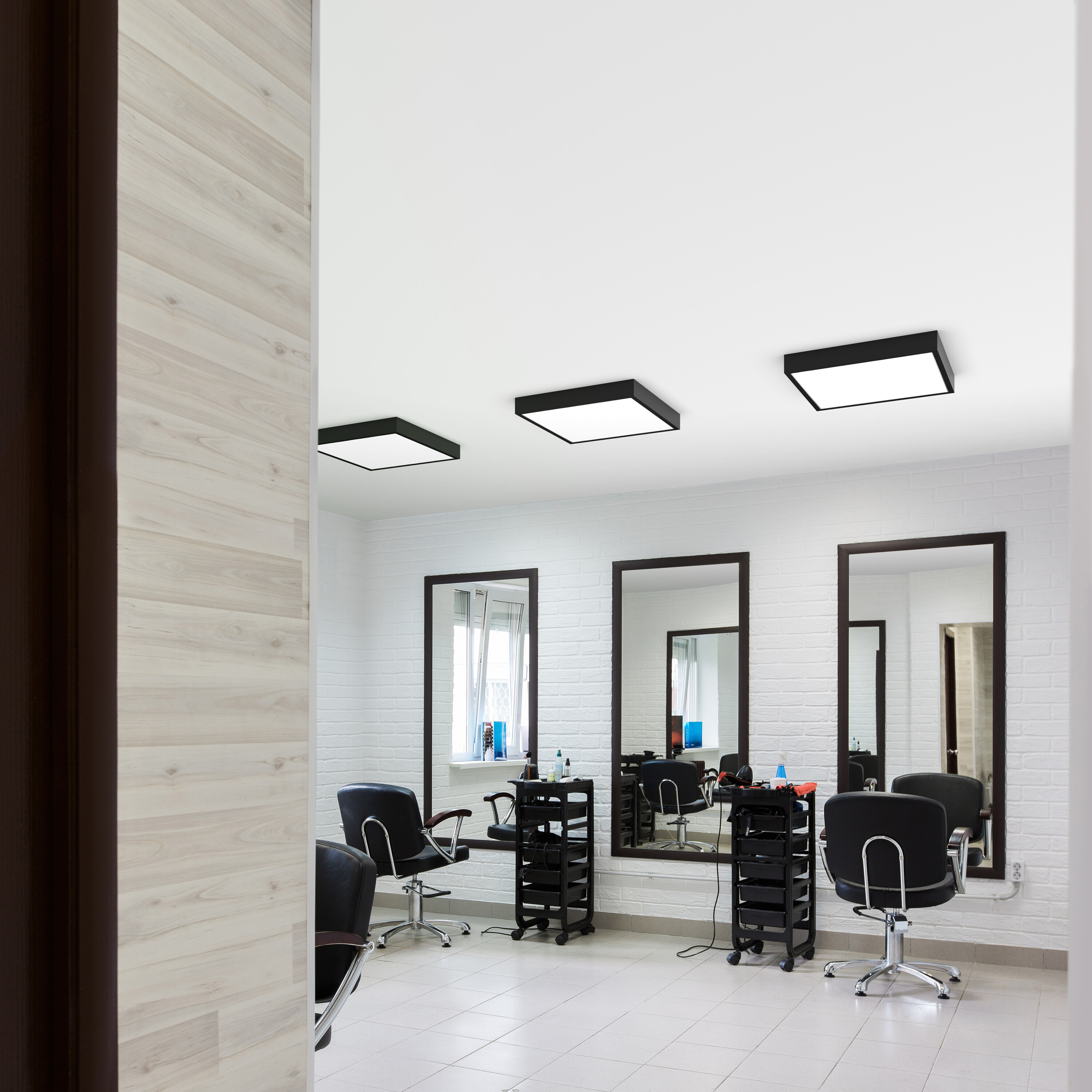 4099854014888 LEDVANCE 33 W Square LED Panel Light, Cool White, 4000K, L 595 mm W 595mm