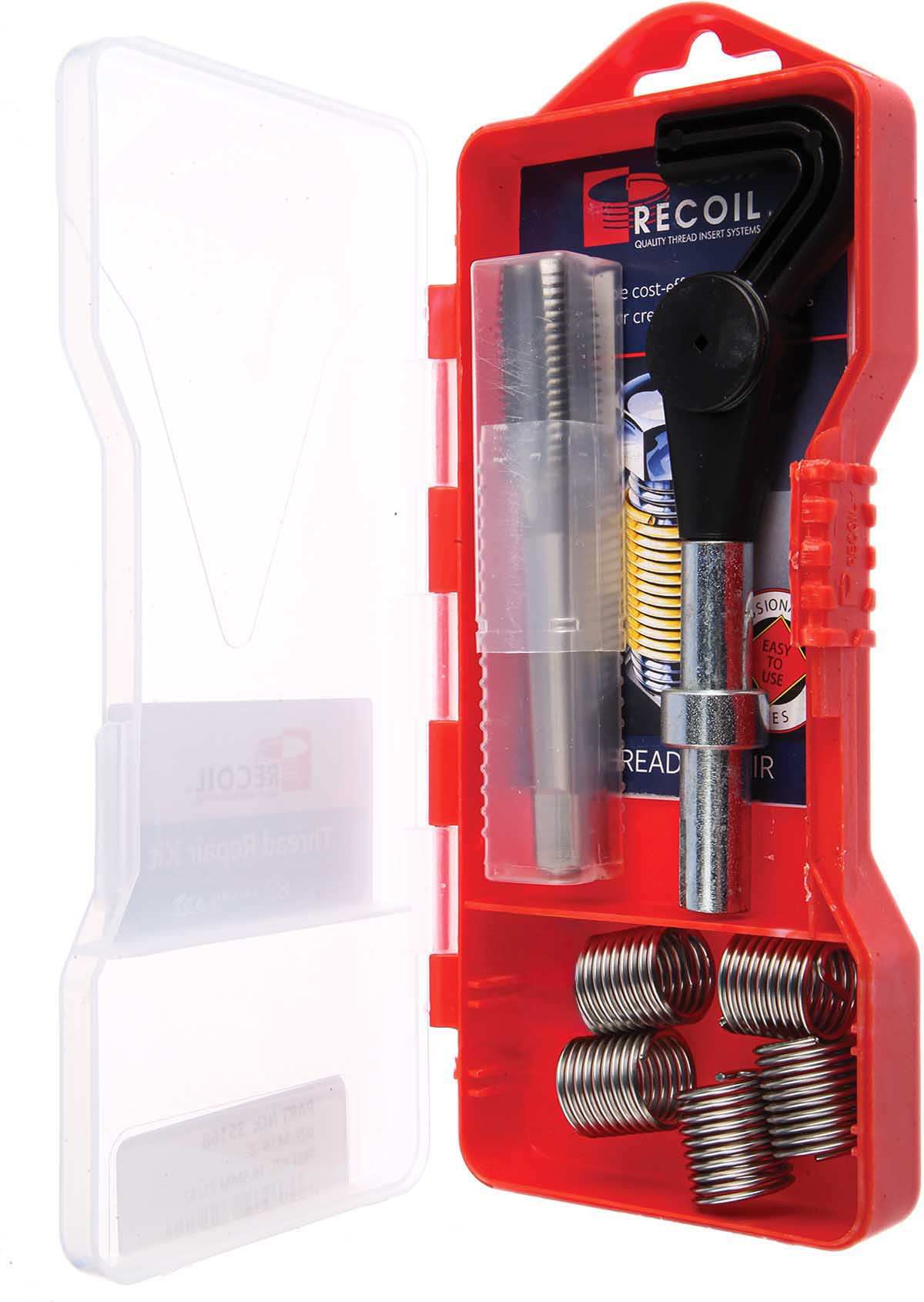 35168 Recoil 7 piece M16 x 2 Thread Repair Kit
