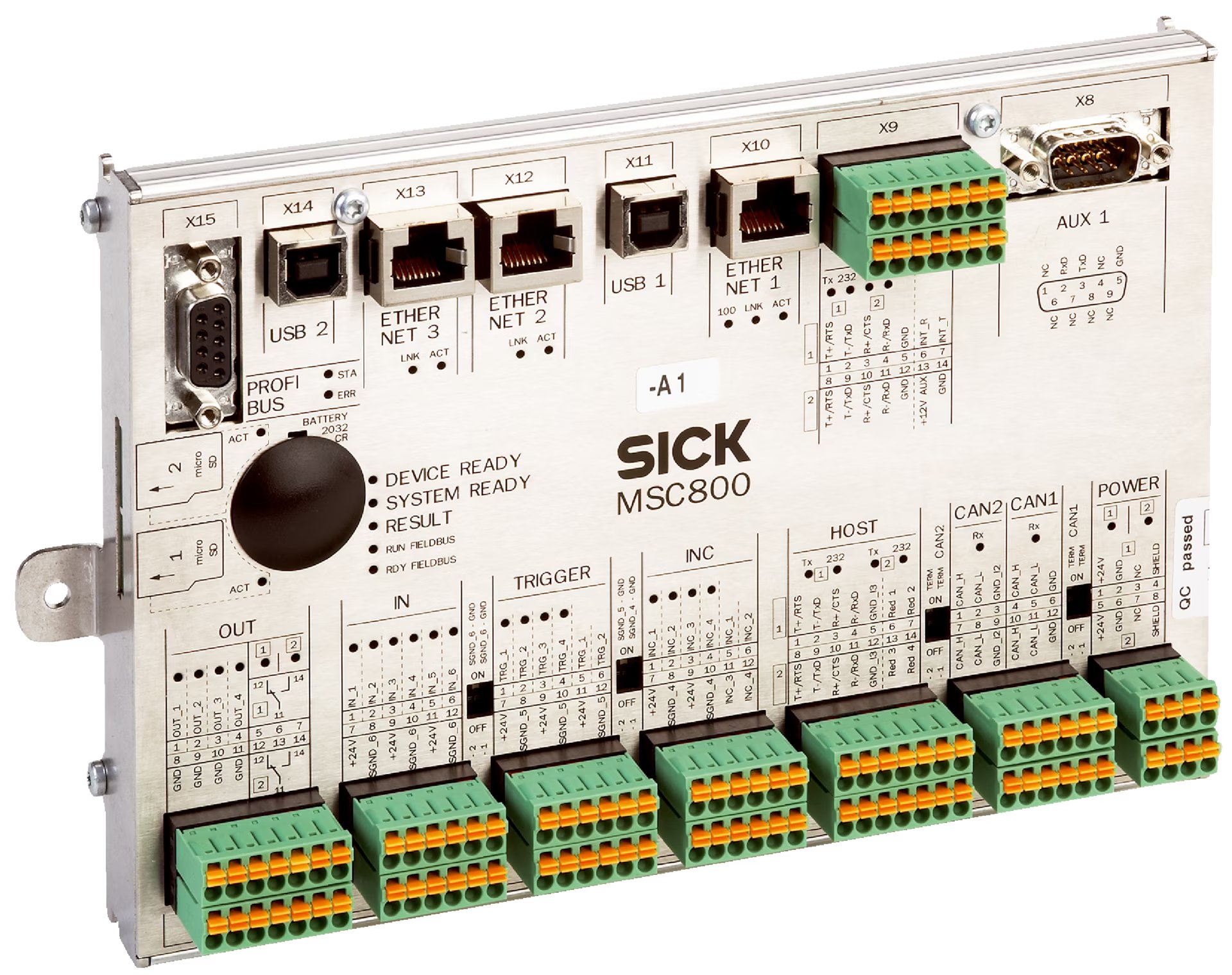SICK, MSC800 Series Logic Controller for Use with Sensors