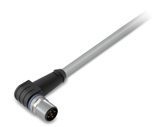 WAGO Power 4 x 0.75 mm² 4 Core Power Cable, Grey, 10m
