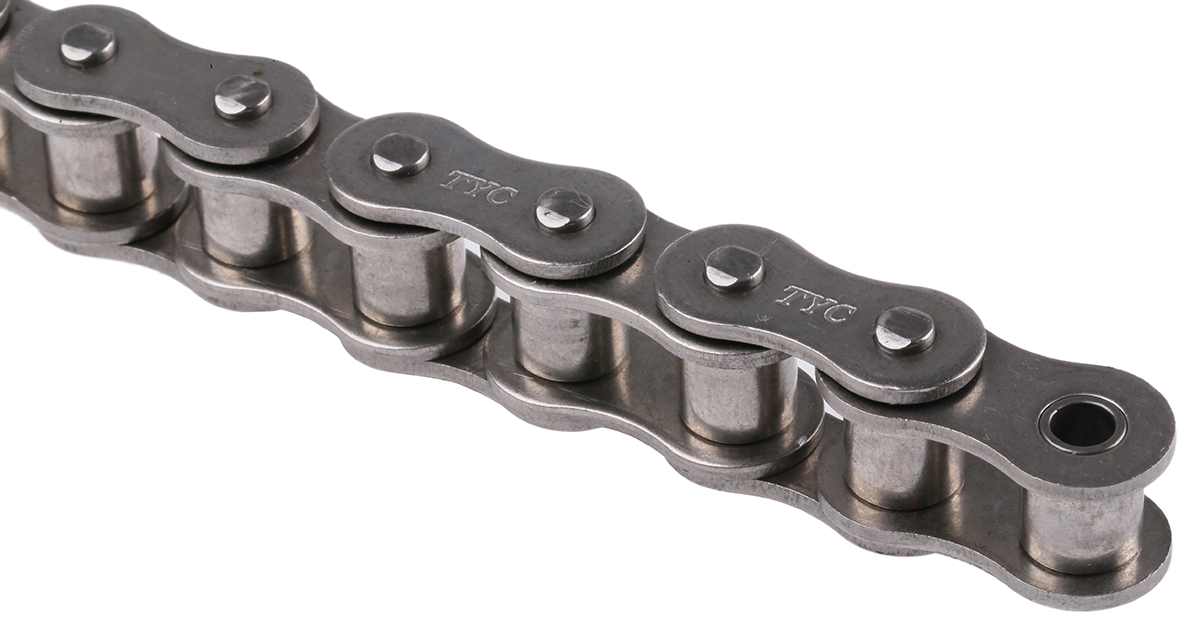 TYC 40-1 1 Roller Chain, 3.05 m, 5 m