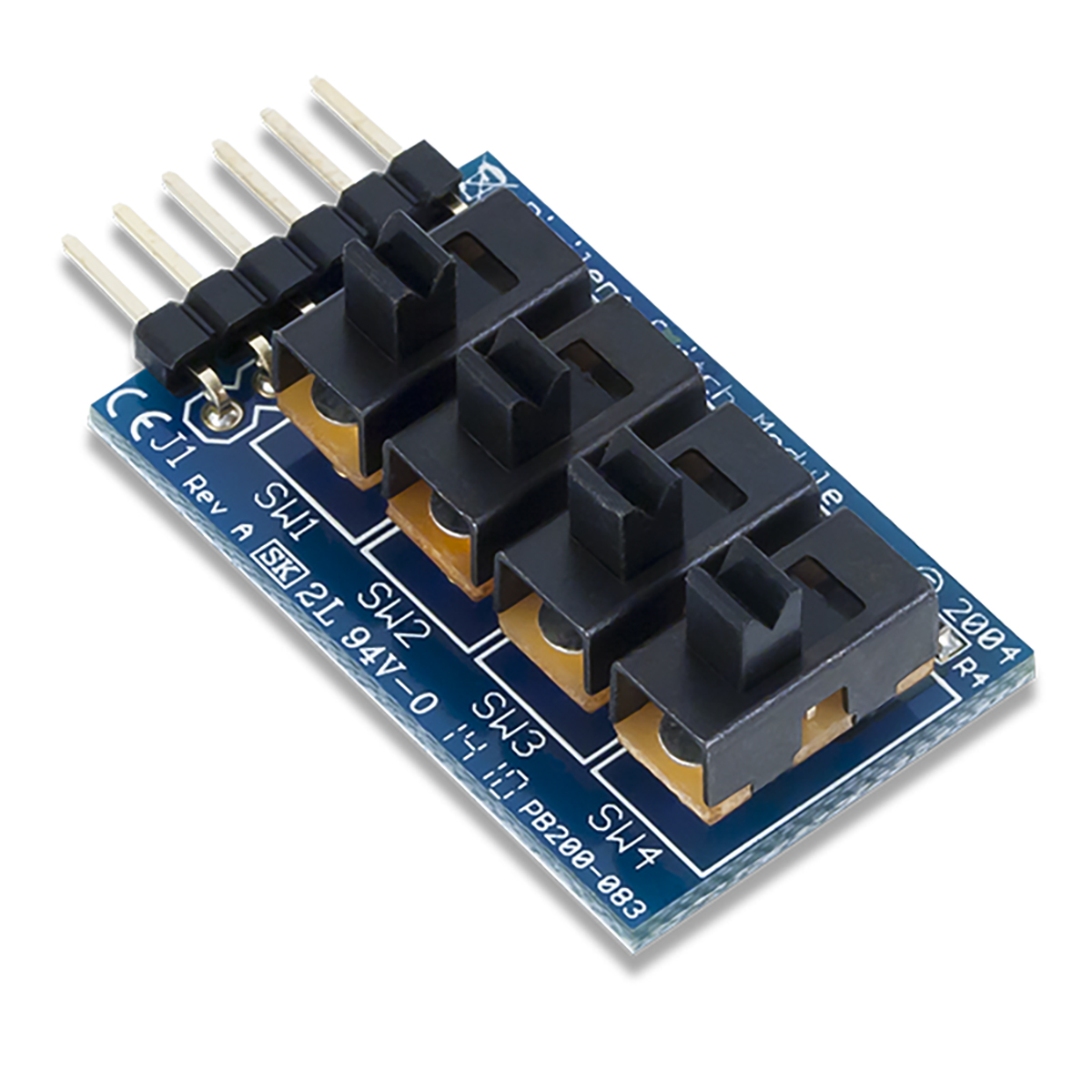 Digilent Pmod SWT Button Click Board for Switch for GPIO
