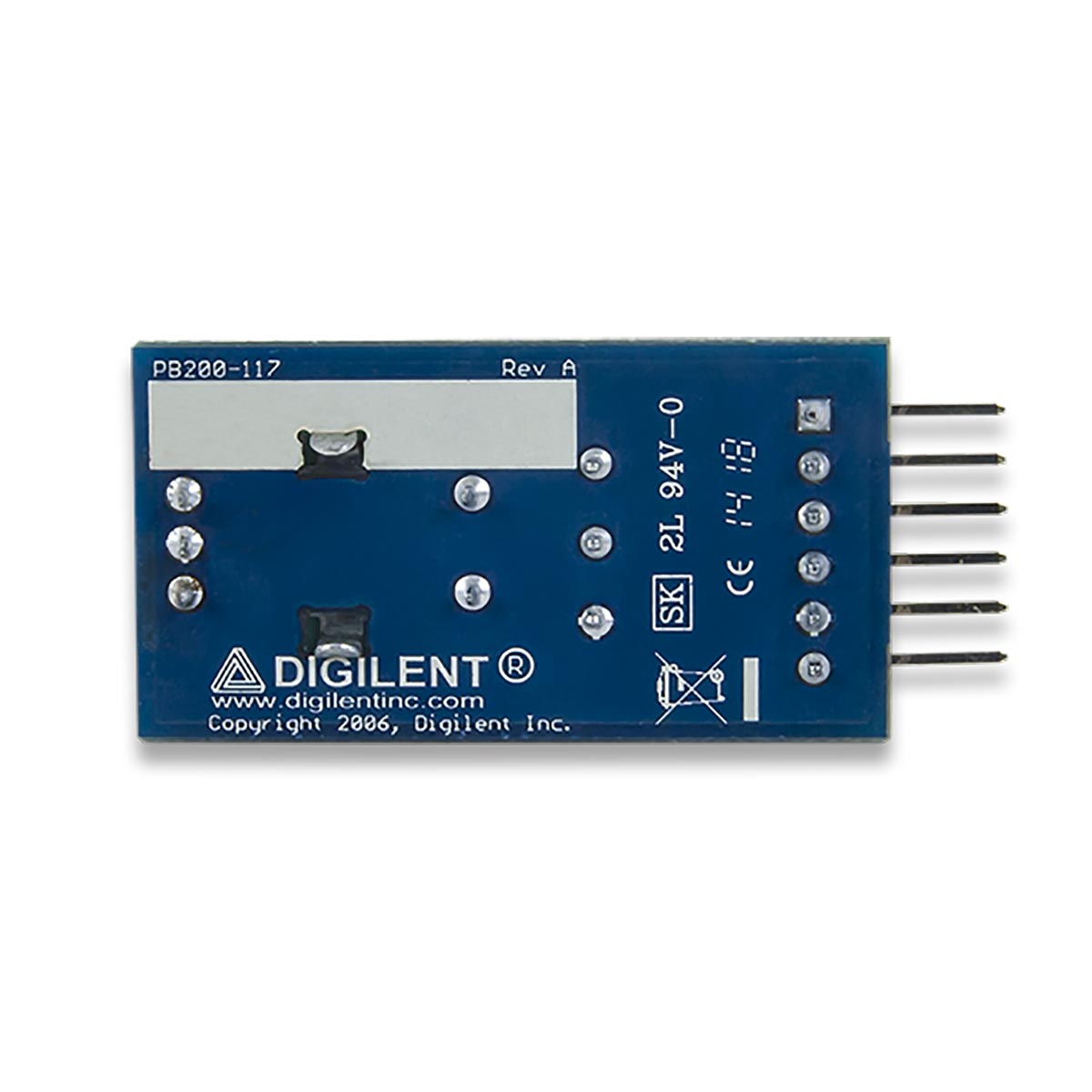 410-117 Digilent Pmod ISNS20: 20A Current Sensor Expansion Module