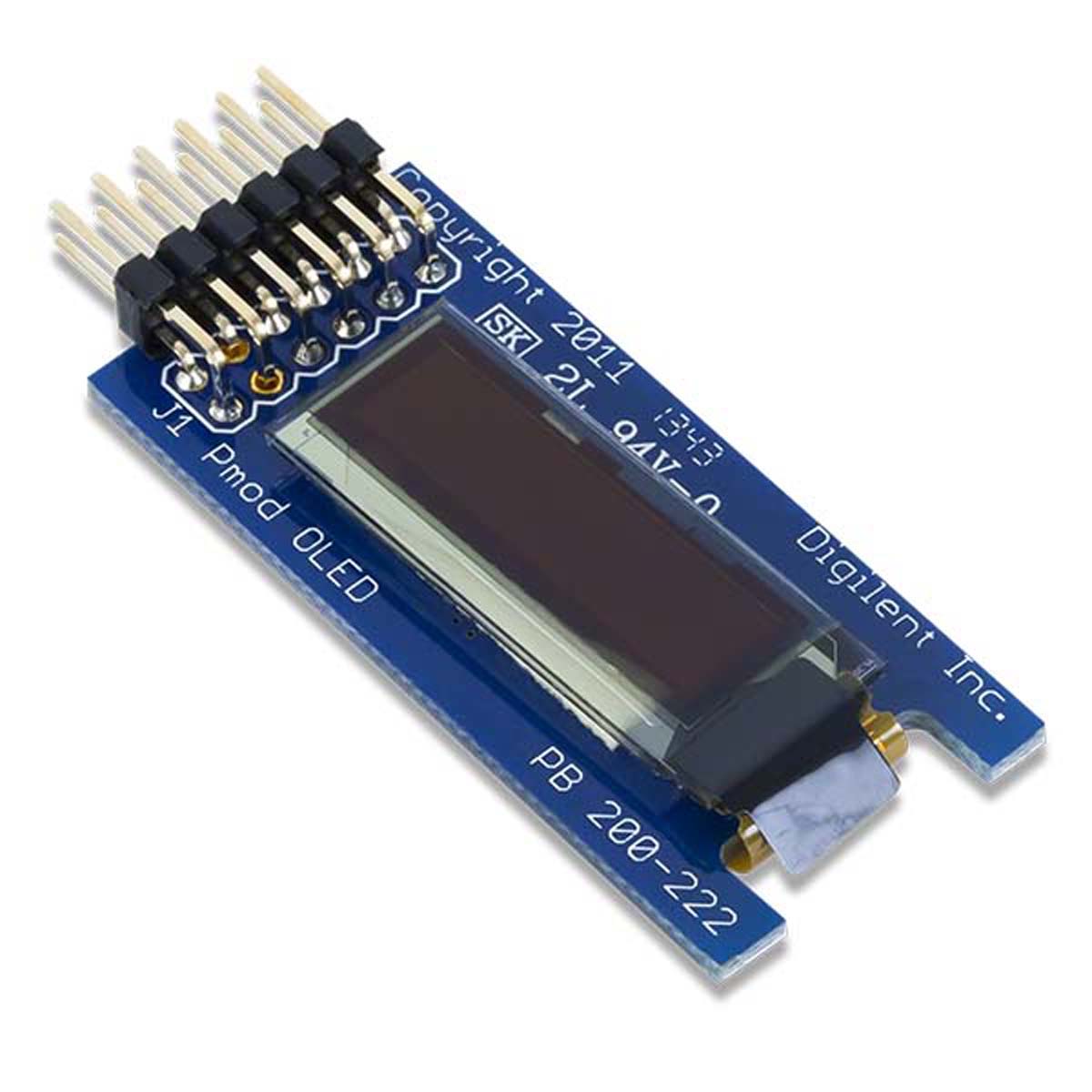 Digilent Active matrix Blue OLED Display 128 x 32 pixel Graphics SPI