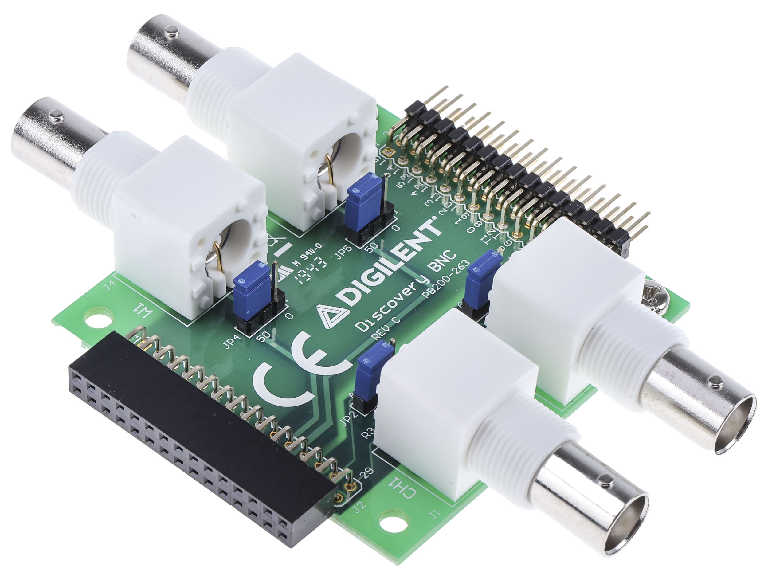 410-263 Digilent  BNC Adapter Board for Use with Analogue Discovery 2 Analogue